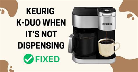 10 Nov 2016 ... Went to brew a kcup this morning and noticed the ol' Keurig single cup was humming away, making plenty of noise, but wasn't spitting out any .... 
