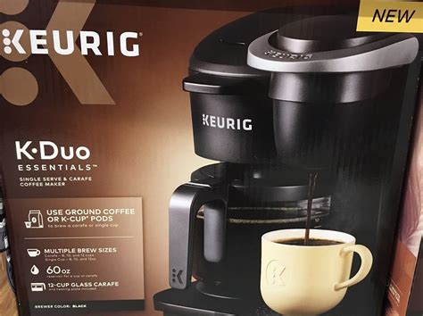 1. Add To Cart. This product will earn members 202 points towards free coffee and more with Auto-Delivery and Perks. Learn more. Product Details Reviews. PURCHASE OPTIONS. See More. Find a Store Customer Support: 866-901-BREW (2739) Shop K-Duo™ Brewer 3 Month Care Kit on Keurig.com. Keurig offers a variety of coffee pods, makers, and .... 