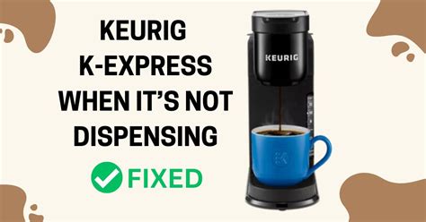 Keurig k express not pumping water. To descale your Keurig: Fill your Keurig water reservoir with a mixture of Keurig descaling solution or white vinegar and water. Then, run a brew cycle to flush the system, collecting the water in a mug on the drip tray. Next: Leave the solution in the reservoir for a while to decimate the compounded limescale. 