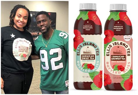 Kevin Hart partners with Michigan’s Ellis Island Tea, a Jamaican …