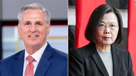 Kevin McCarthy se reunirá con la presidente de Taiwán en California este miércoles