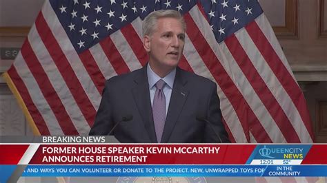 Kevin McCarthy to depart House at end of year