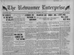 Kewaunee enterprise newspaper. S.  Using our search feature, you can ac...