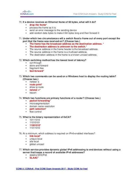 Key Ccna Lab Answer
