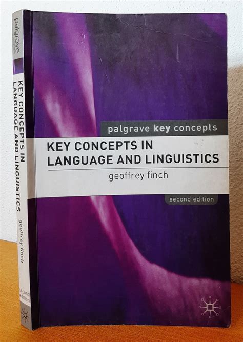 Key Concepts In Language And Linguistics