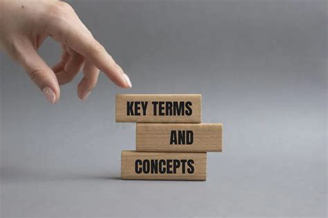 Key Concepts and Terminology