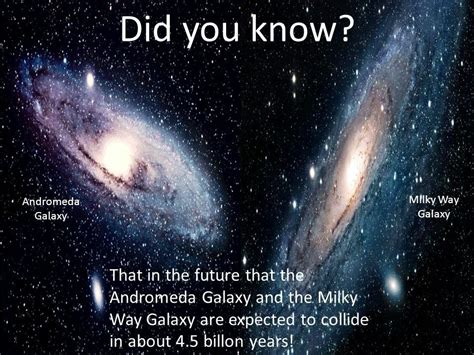 Key Facts and Comparison of Milky Way and Andromeda Galaxies