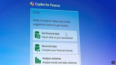 Key Features and Capabilities of Copilot for Finance