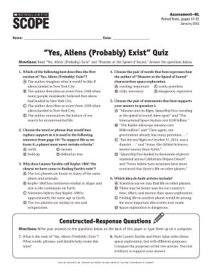 Key Magazine Scope Answer