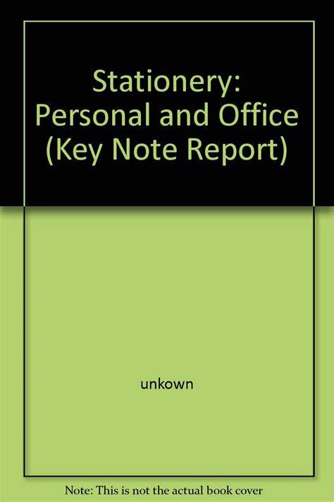 Key Note Report: Office Software