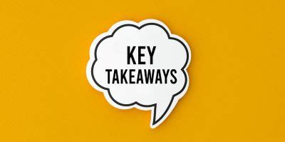 takeaways from yellow