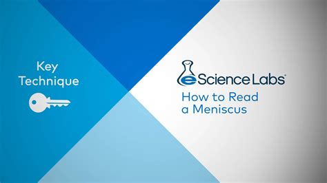 Key Technique How to Read a Meniscus on Vimeo
