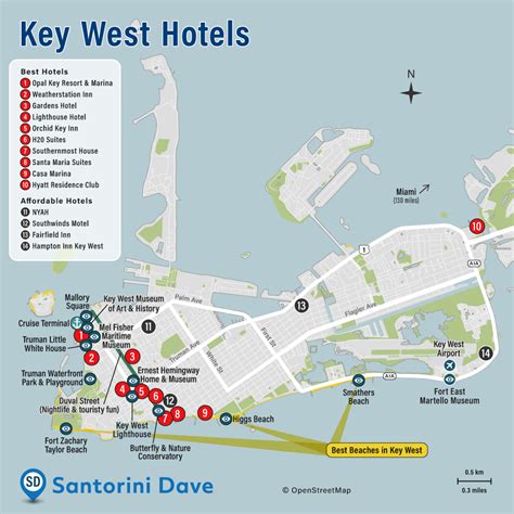 Key West Hotels - Santorini Dave