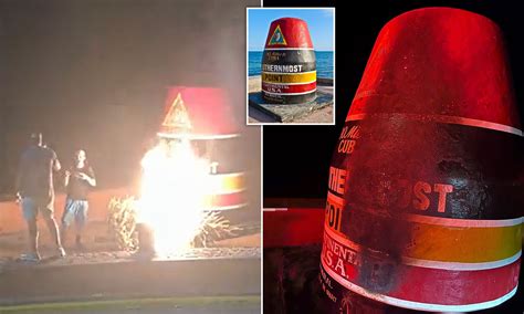 Key West Police need help identifying vandal of Southernmost Point buoy