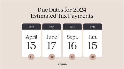 Key dates for the 2024-2024 tax year - U…