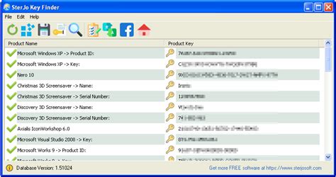 Key finder software.  Ensure your products and accessories are performing at their best.  C...
