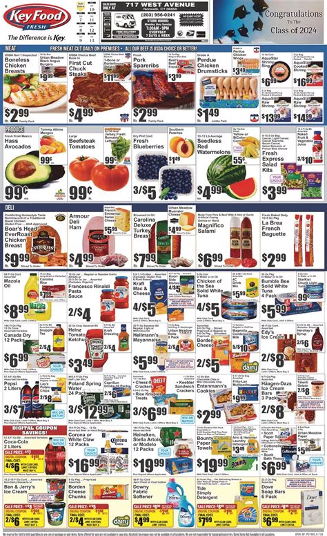 Key food weekly circular brooklyn. November 17, 2022. Check the newest Key Food weekly ad, valid from Nov 18 – Nov 24, 2022. Key Food has special promotions running all the time and you can find great discounts throughout the store every week. Kickoff to the seasonal savings and start your day with great deals on USDA Choice Beef Boneless Bottom Round Roast, Store Cut … 