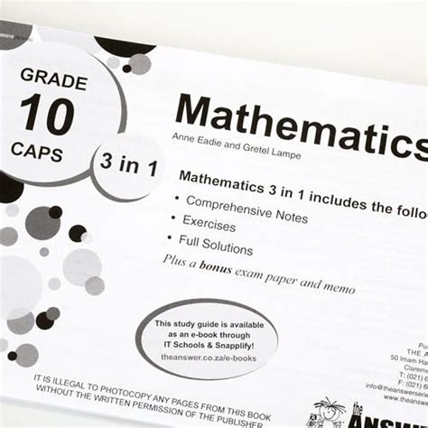 Key guide for grade 10 math. - Some recent work of philip hepworth..