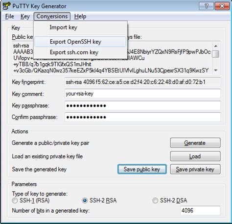 Key is not in valid openssh public key format.  The automated call system continu...