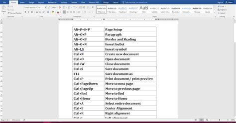 Key oard shortcut to save as in word bridgekop