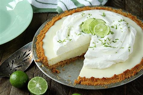 Key west key lime pie. May 19, 2021 · Place graham cracker crumbs and sugar in a bowl. (step 2) Pour melted butter over sugar-crumb mixture. (step 3) Stir the mixture until it resembles small moist crumbs. (step 4) Pat into 9" pie plate. (step 5) Either chill for 1 hour or bake at 350 degrees for 8 minutes then let cool. (step 6) 