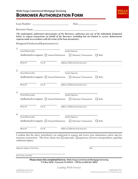 Keybank Key2CRE Borrower Authorization Form Fill and Sign Printable