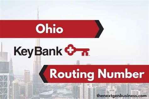 Keybank routing number ohio. For questions regarding your payments over the phone, again, please call that KeyBanks Pensioner Information Line mentioned earlier at 1-800-962-2149. For mail outreach, please reach us at our address which is KeyBank National Association, Employee Benefit Disbursements, P O Box 94717, Cleveland Ohio 44101-4717. 