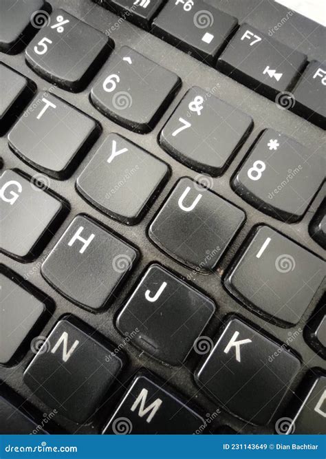 Keyboard Letters and Numbers Me Every Day Stock Image Image