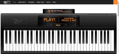 1. Select a song in the Virtual Piano Search box or by browsing the Music Sheets. 2. Letters in the music sheets refer to the keys on your computer keyboard. 3. Press the highlighted keys on your computer keyboard …. 