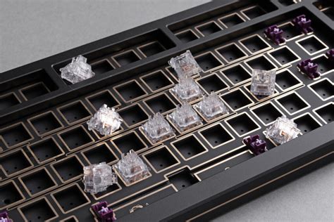 Keyboard plate materials.  Below we will see the most common materials...