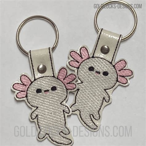 Keychain Embroidery Designs – Goldilocks Designs