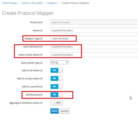 Keycloak user attributes with multiple values (list)