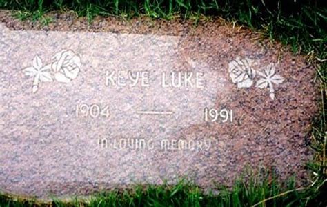 Keye luke grave