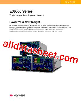 Keysight technologies E36311A Manuals ManualsLib