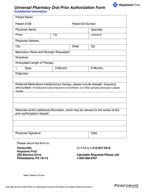 Keystone Authorization Form Daily Catalog