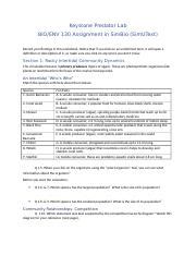 Keystone Predator Answers Sim Bio