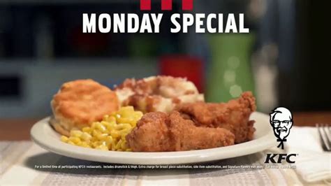 Kfc monday special. KFC - Specials, Deals & Promotions. Offers KFC. More than a month. Open catalogue. KFC Specials. Order by: Featured. A.M. Delux. R 49,9. More than a month. Show details. A.M. … 