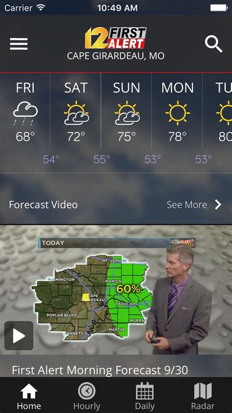 Kfvs12 weather cape girardeau. Things To Know About Kfvs12 weather cape girardeau. 