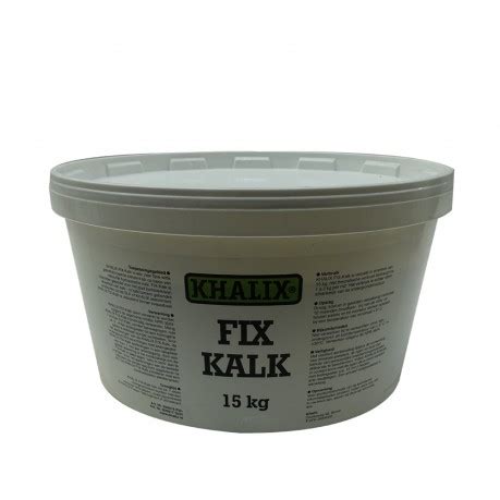 Khalix Fix-kalk 15kg Afbouwstoffen