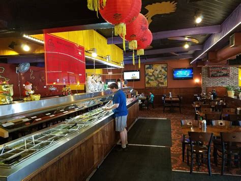 Gather your raw proteins, your veg, and your sauce from a buffet. Bring them to the guys wielding the big tongs over the Mongolian grill; they'll cook the whole mess to your liking with all the steamed rice you can eat.. 
