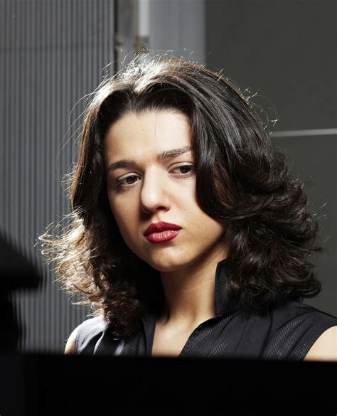 Khatia buniatishvili. But Buniatishvili, who performed in a glittery, bright-red dress, was all about self-indulgence. Sometimes grotesquely distorted, this was music reflected in the aural equivalent of funhouse ... 