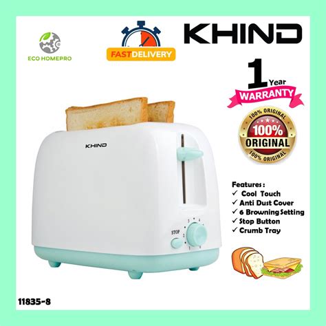 Khind Bread Toaster - jstore.my