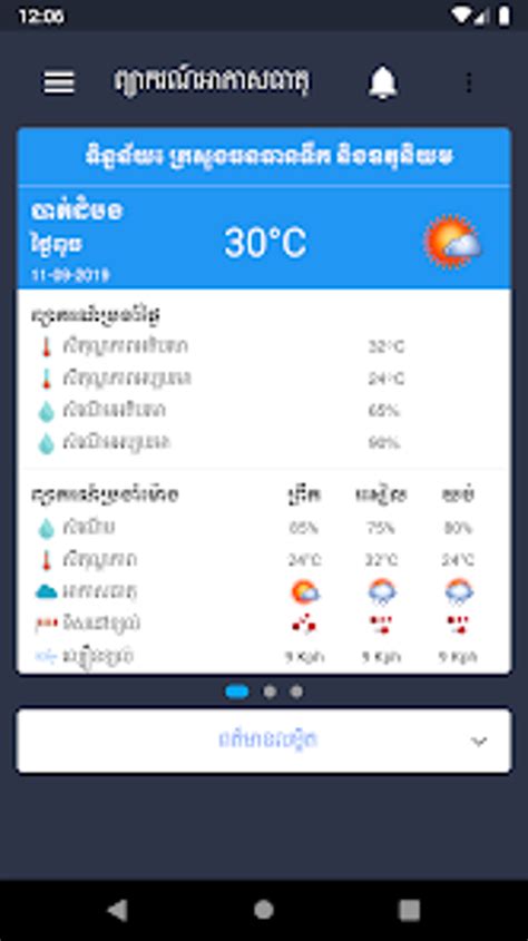 Khmer Weather Forecast APK Download for Android 