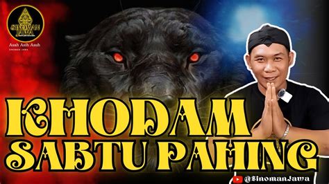 Khodam pendamping sabtu pahing.  #khodam #sabtupahing #spiritual”.  CEK khodam weton ...