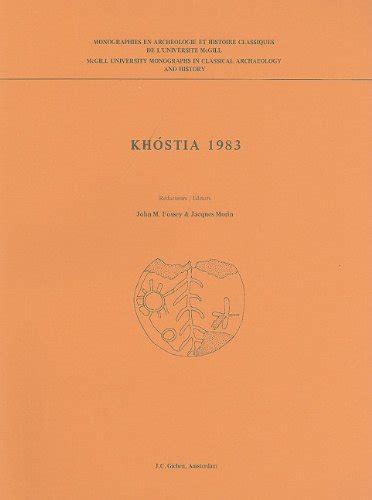 Khostia: results of canadian explorations and excavations at khostia, boiotia, central greece. - Amazing thailand the farang s guide for good living in.