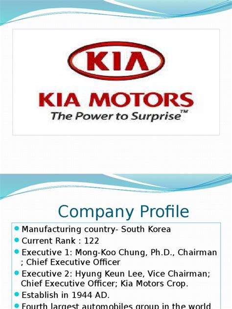 Kia Motors Company Profile: Stock Performance