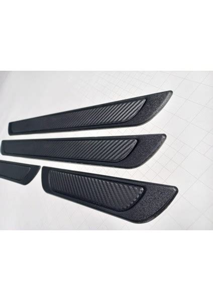 Kia Rio 3 Karbon Kapı Eşiği 2011-2016 Xl Karbon. 
