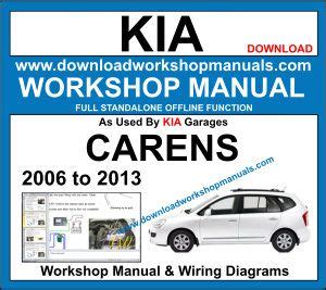 Kia carens 2002 2006 workshop factory repair manual. - Vicon cm 240 manual de piezas.