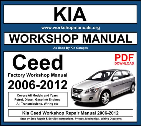 Kia ceed workshop service repair manual. - Primer encuentro de estudios sobre masculinidades.