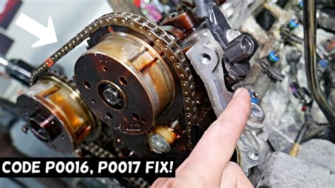 The P0017 code could be a result of the camshaft mechanism itself or even a timing chain problem - not a solenoid or sensor problem. This is something you need to take it to a professional for. Use your warranty! When something like this happens make an appointment even if you intend to fix it yourself.. 